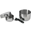 Relags Biwak Edelstahl 1 Topfset, Silber, One Size
