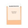 Vinyl Take-Home Folder - Orange (Pack of 24)