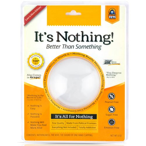 Super Funny, The Gift of Nothing Gag Gift. Hilarious Practical Joke for The Person Who Has Everything Fun Xmas Prank for Friends. Great Family Friendly Christmas Stocking Stuffer