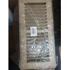 Set/2 TRUaire  4" x 10" 2 WAY FLOOR REGISTER, BROWN NEW