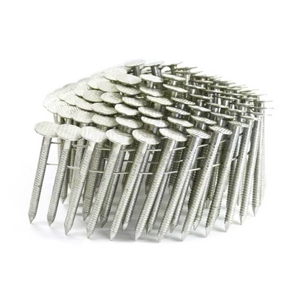 1 3/4" RING 304SS COIL ROOFING NAILS 600ct | CRN134RSM