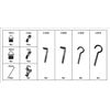 Swordfish 32251 - 83pc Picture Hanger & Hook Assortment