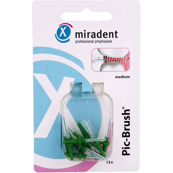 Miradent Interdental Brush PIC-Brush Medium Green