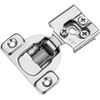 50PCS 1/2" Overlay Soft Close Face Frame 105° Compact Cabinet Damping Hinges NEW