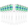 Toptheway Toothbrush Replacement Heads Compatible with Philips Sonicare ProtectiveClean DiamondClean C2 G2 W 4100 5100 HX9023 Plaque Control, 10 Pack