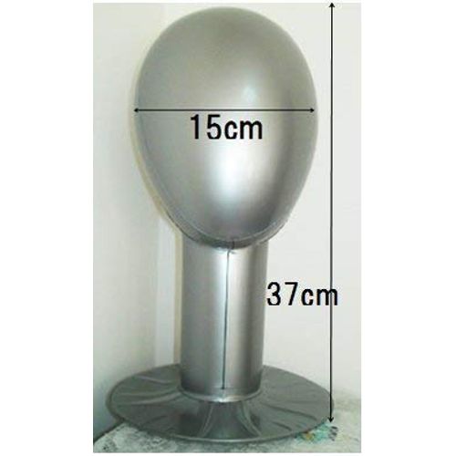 Set of 3 Head Head Lightweight Compact Air Mannequin Vinyl Torso
