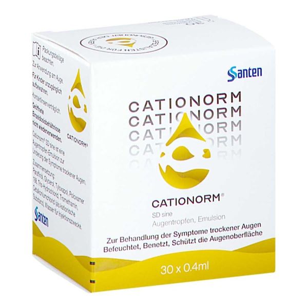 Cationorm SD sine Augentropfen, 30 pcs