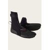 O'Neill Wetsuits Men's Heat 3mm Split Toe Booties, Black, 9
