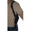 Barsony Cross Harness Vertical Shoulder Holster for Taurus 617; 817 Right