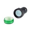 uxcell 4Pcs Green Indicator Light AC/DC 110V, 22mm Panel Mount, for Electrical Control Panel, HVAC, DIY Projects