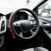 Sakura SS5547 Clapham Steering Wheel Cover, Red
