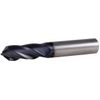 Melin Tool 1/4" Diam, 3/4" LOC, 4 Flute, 90� Point Angle, Solid Carbide Drill...