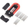 Locking Razor Blade Scraper with Safety Cap, Glass Cooktop Scraper with 10PCS St