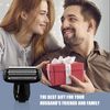 BESTBOMG Replacement Heads Compatible with P-hilips N-orelco Multigroomer All-in-One Trimmer Series 3000/5000/7000/9000, Foil Shaver Replacement Head 2 Pack