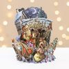 Paper D'Art 3D Pop-Up Card North Pole