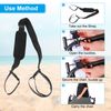 Carrying Beach Chair Straps Adjustable Beach Chair Straps Black