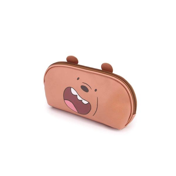 We Bare Bears karactermania Grizzly-Jelly Toiletry Bag (Small), Brown