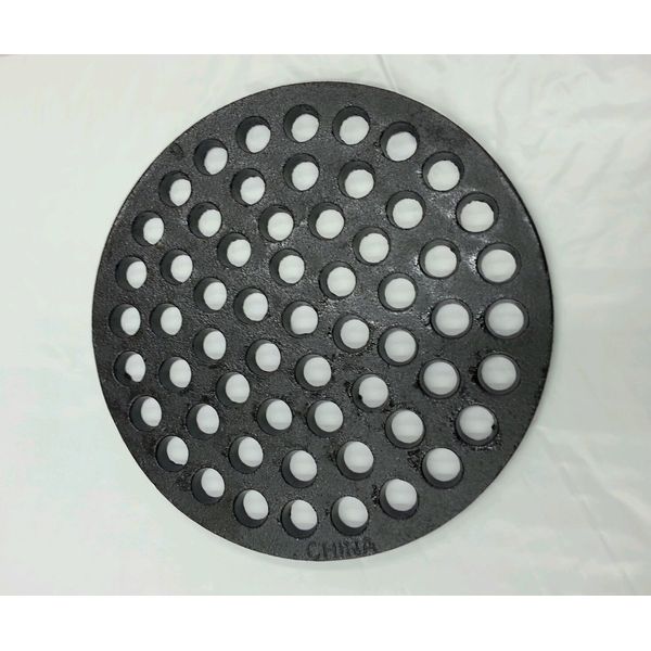 Floor Drain Cover 6 1/2  " Diameter 1/4in thick  Cast Iron Black