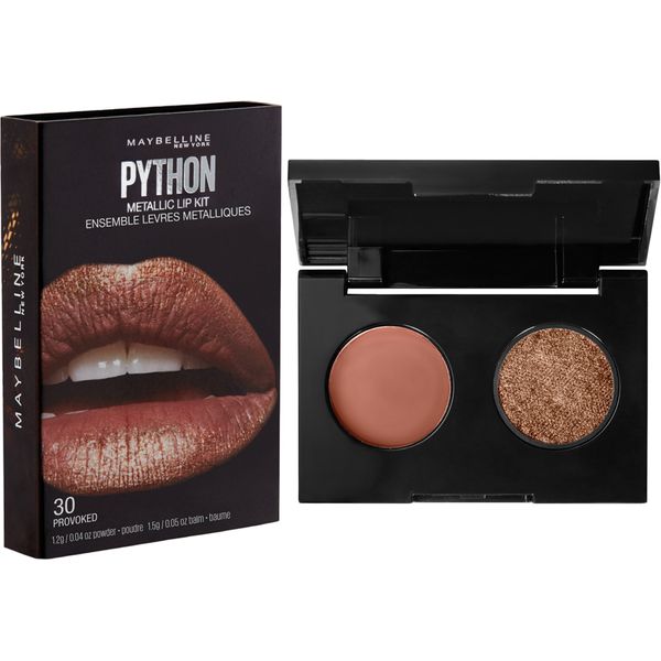 MAYBELLINE - Lip Studio Python Metallic Lip Makeup Kit, Provoked - 0.09 oz. (2.7 g)
