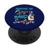 Running On Prayers And Hand Sanitizer PopSockets Swappable PopGrip