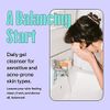 Bubble Skincare Fresh Start Gel Cleanser - PHA + Caffeine for Skin Calming, Texture + Acne Support - Sensitive Skin Friendly Deep Pore Facial Cleanser (50ml)