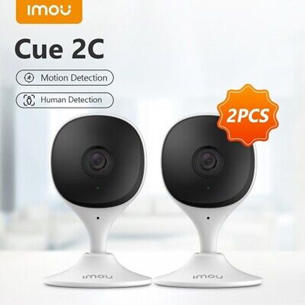 2PCS Indoor Wifi IP Security Camera Baby Monitor Home Surveillance Night Vision