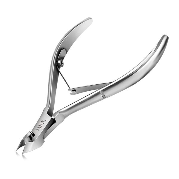 BEZOX Cuticle Nipper, Skin nippers Made of Stainless Steel with Sharp and Smooth Cut, Cuticle Trimmer Clipper fine for Removing Excess, Torn Skin on Fingers and Toes