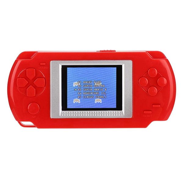 268 in 1 2.0" Color Screen Portable Handheld Games Console, Classic Retro Video Games, for Children Birthday and Puzzle Game Player, Three Colors (Red)