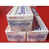 3 pack Maximum Strength Sensitive Fluoride Toothpastes /Mint + 4 Toothbrushes
