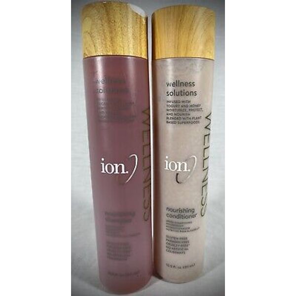 Ion Wellness Nourishing Shampoo & Conditioner NEW! FULL SIZE! FAST FREE SHIP!