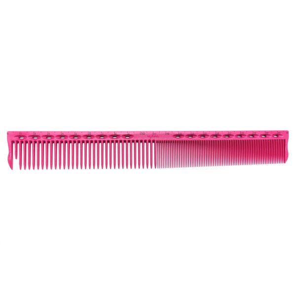 YS Park G45 Guide Extra Long Fine Hair Cutting Comb Pink