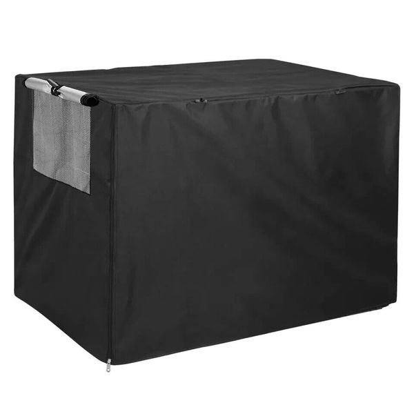 Dog Crate Cover Pet Cage Black Cover Durable fit 30inches waterproof(A2)