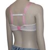 Razor Bra Strap Clips Holder Women’s (Beige - Black - White) Medium