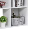 9 Cube Storage Wooden Bookshelf Organizer Customizable W/5 Removable Back Panels