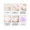 Baby Shower Boxes Party Decorations - 4 pcs White Transparent Balloon Boxes