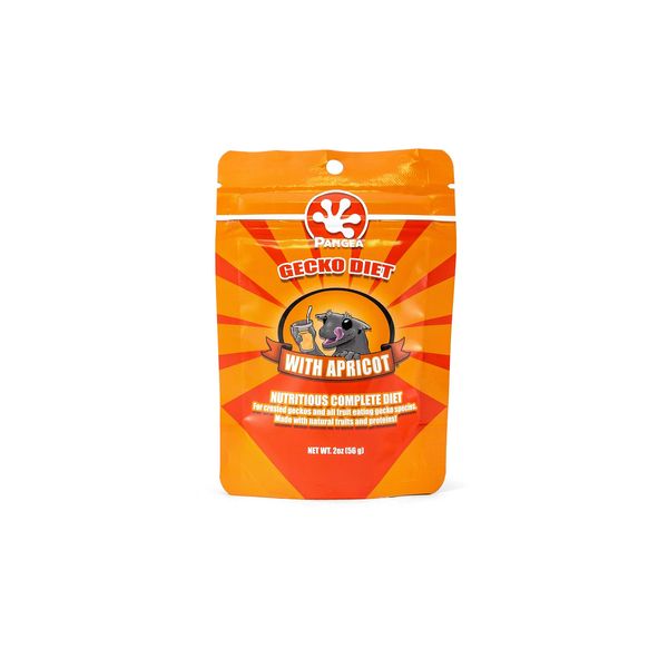 Pangea Fruit Mix Apricot Complete Crested Gecko Food 2 oz