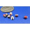 Stainless Self Locking Set Screws, Nylon Patch, Cup, 8-32 x 3/16" Length, 25 Pc