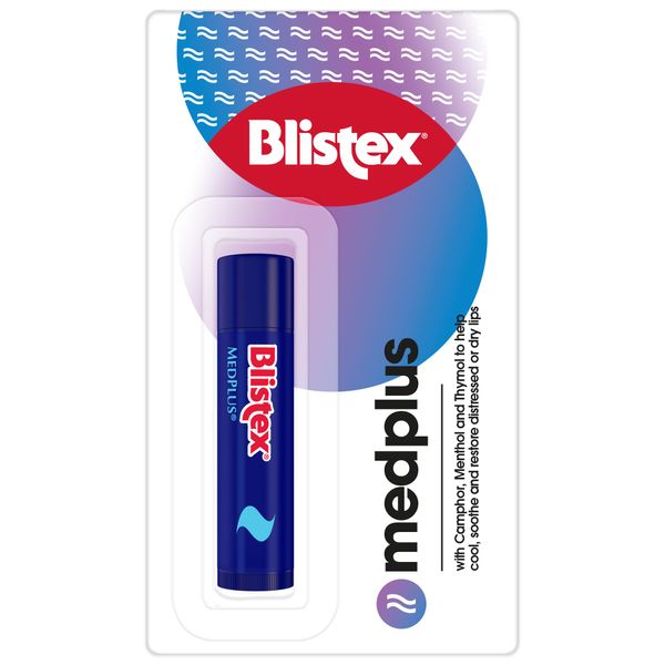 Blistex MedPlus Lip Balm Stick, Helps Soothe Dry and Chapped Lips, Lip Balm Multipack 4.25g x 12