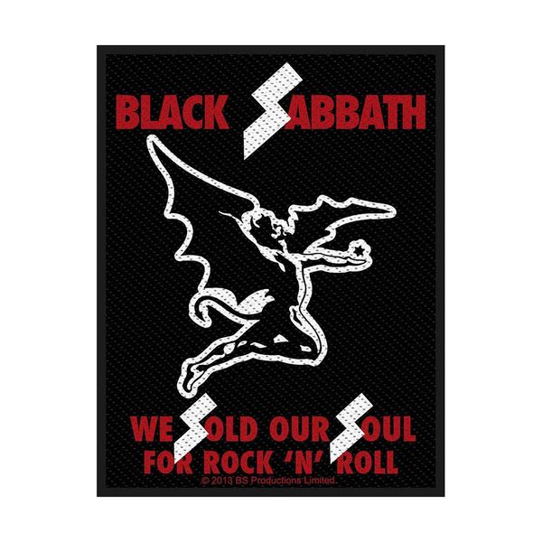 Black Sabbath Sold Our Souls Official Patch (8 cm x 10 cm)