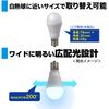 ELPA LDA4D-G-E17-G4103 LED Bulb Mini Krypton Shape E17 Indoor Use