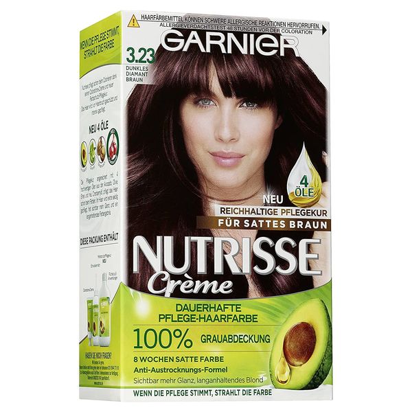 Garnier Nutrisse Cream Permanent Care Hair Colour, Pack of 1