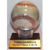Baseball Display Case Holder & Free Engraved Nameplate Personalized