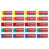 STABILO - Radierer - legend - 20er Pack - mit 5 verschiedenen Farben