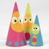 Creativ 100263 Tall Cones, H: 30-40-50 cm, 3asstd