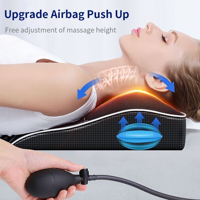 Dropship Back Neck Massage Pillow Kneading Massager In-Car