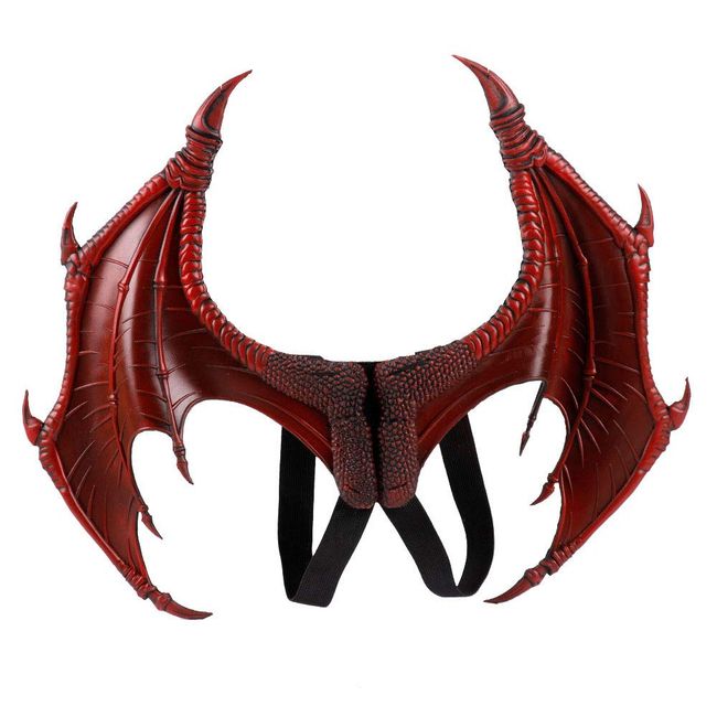 Himine Dragon Wings Props Cosplay Wings (Red)