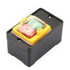 Haosie Safety Stop Switch Pushbutton，AC 220V/380V Single Phase On Off Switch，Pushbutton Switch for Mechanical Equipment Textile Machinery