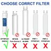 Refrigerator Water Filter Compatible with Frigidaire EPTWFU01, EWF02, Pure Source Ultra II, 3PACK1