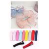 VEGCOO 60 Pack Profession Hairdressing Double Prong Pin Curl Clips, 1.8 Inches Hair Clips Metal Alligator Clips Styling Clips for Hair Styling and Haircut