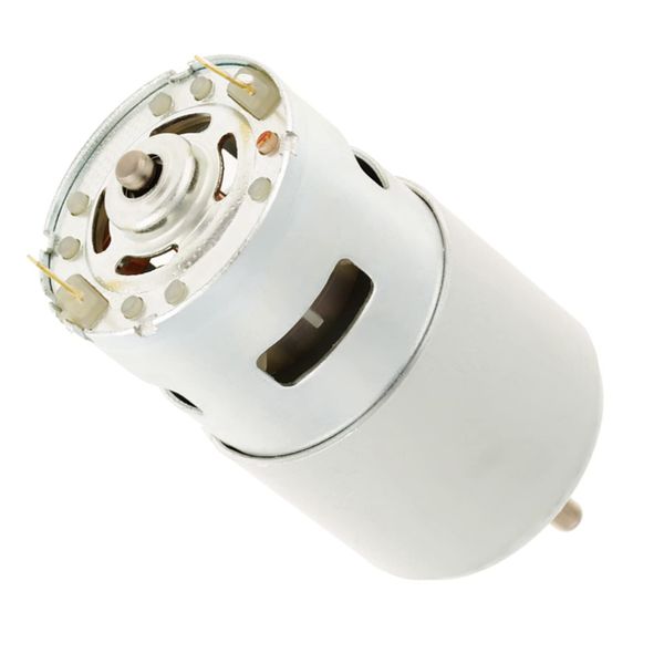 DC 12V 12000RPM Gear Motor, 775 High Speed Miniature Brushed Motor for Electric Power Tool